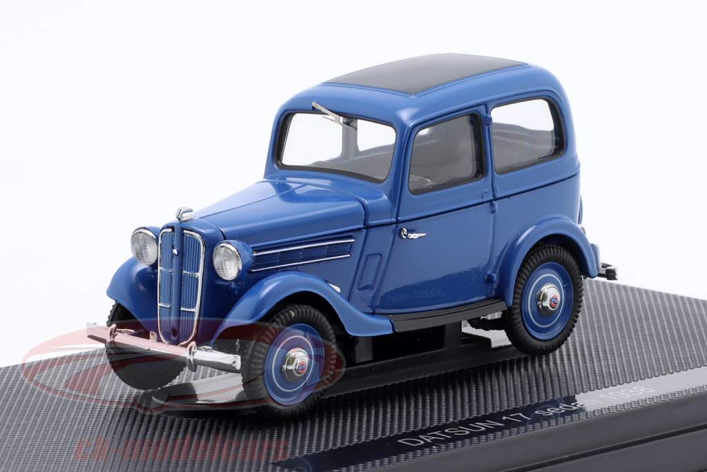 Datsun 17 Sedan Año de construcción 1938 azul 1:43 Ebbro