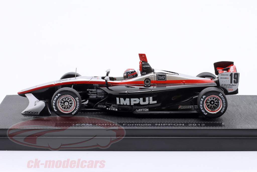 Toyota RV8K #19 第五名 Formula Nippon Championship 2012 de Oliveira 1:43 Ebbro