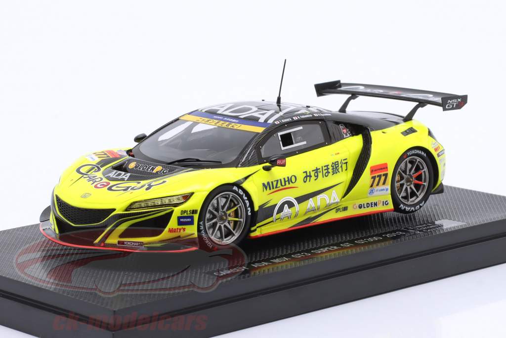 Ebbro 1:43 Honda NSX GT3 #777 Super GT series Japan Yokomizo