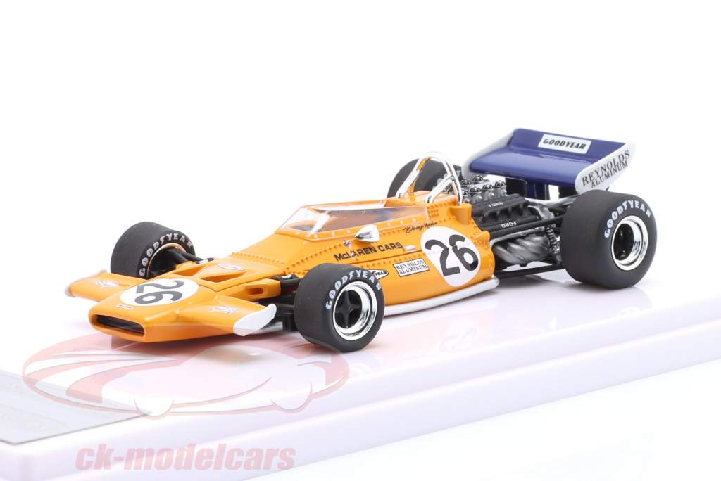 Denis Hulme McLaren M19A #26 Nederlands GP formule 1 1971 1:43 Tecnomodel
