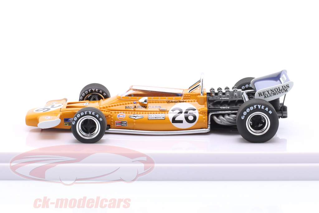Denis Hulme McLaren M19A #26 Nederlands GP formule 1 1971 1:43 Tecnomodel