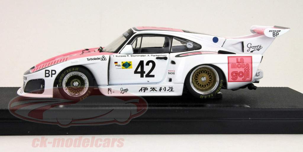 Ebbro 1:43 Porsche 935 K3 #42 Le Mans 24h 1980 Ikuzawa
