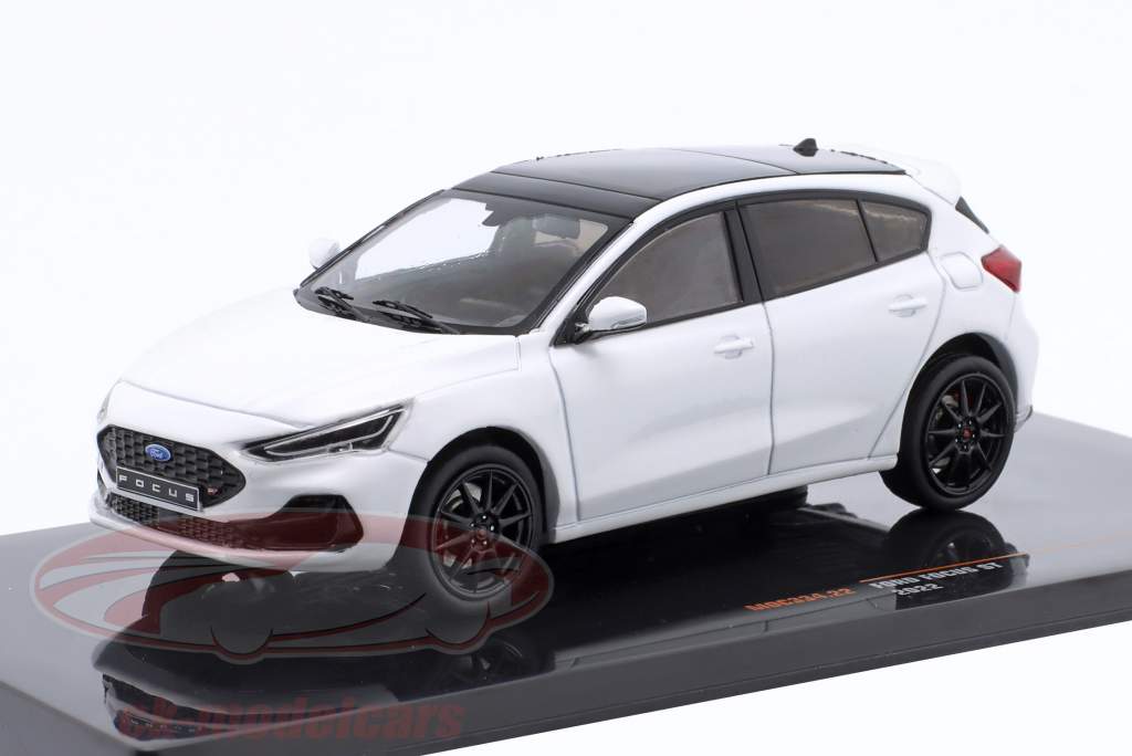Ford Focus ST 建造年份 2022 白色的 1:43 Ixo