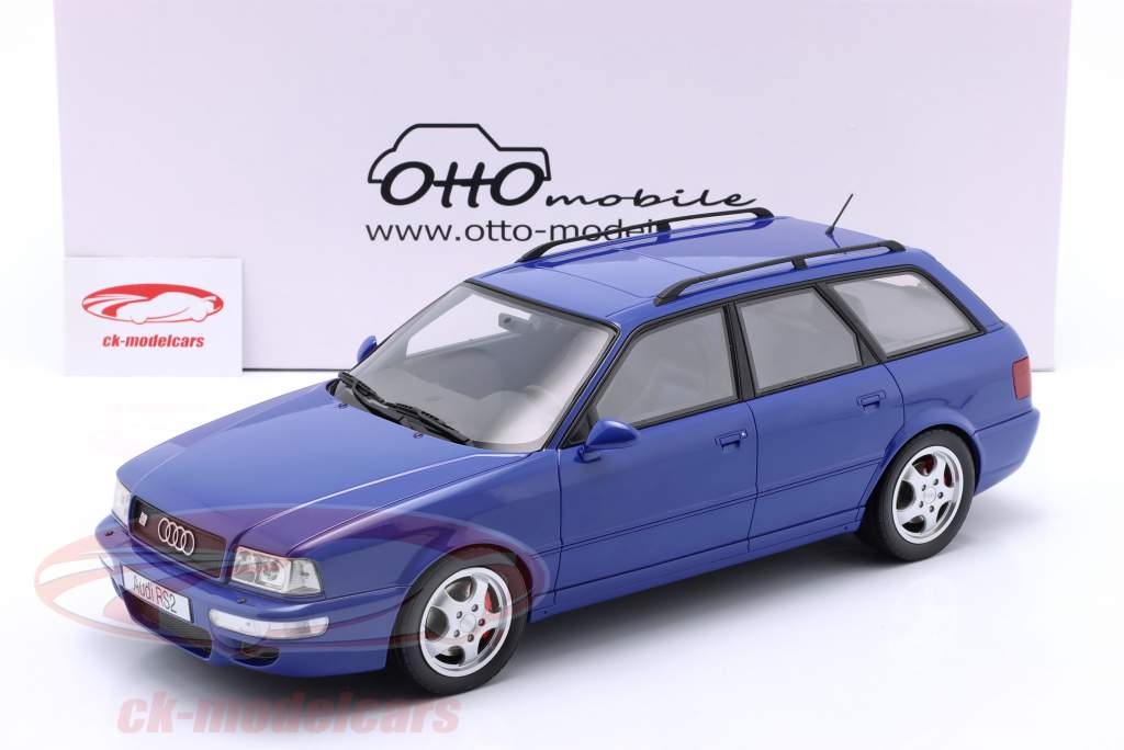 Audi Avant RS 2 建造年份 1994 诺加罗 蓝色的 1:12 OttOmobile