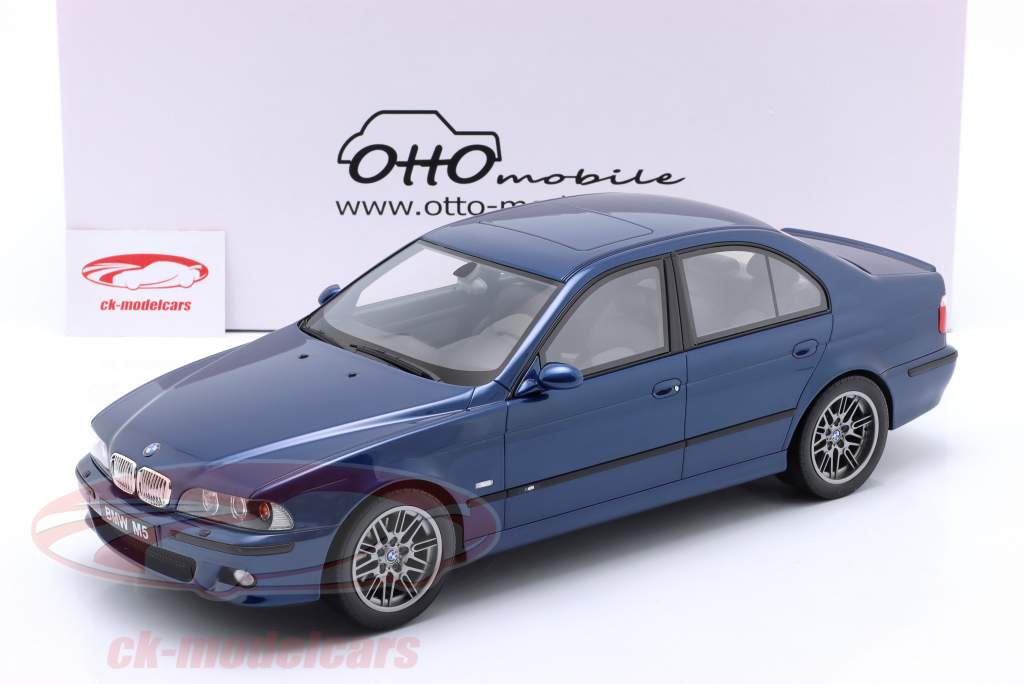 BMW M5 (E39) Année de construction 1998 avus bleu 1:12 OttOmobile
