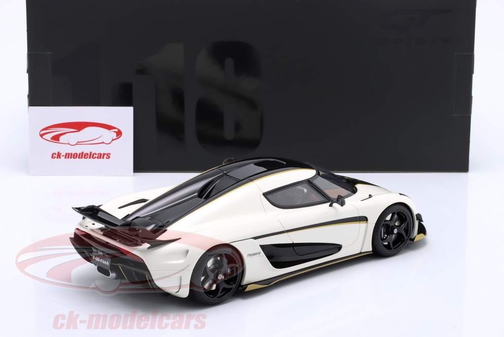 Koenigsegg Regera Año de construcción 2023 blanco 1:18 GT-Spirit
