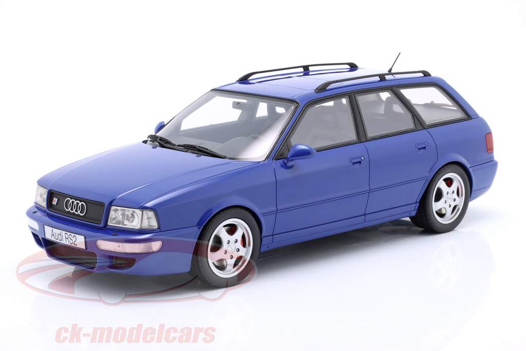 Audi Avant RS 2 Année de construction 1994 Nogaro bleu 1:12 OttOmobile