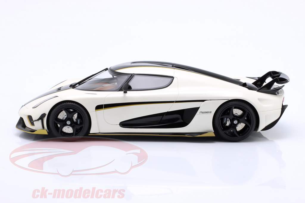 Koenigsegg Regera Bouwjaar 2023 wit 1:18 GT-Spirit