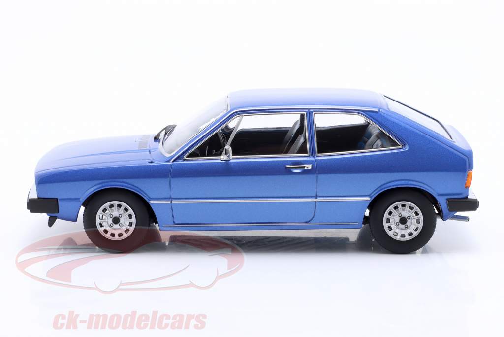 Volkswagen VW Scirocco GTI Baujahr 1976 blau metallic 1:18 KK-Scale
