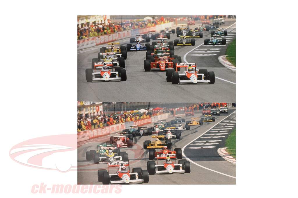 Ayrton Senna Lotus 97T #12 1st Win Portugal GP Formula 1 1985 1:18 Minichamps + Book free