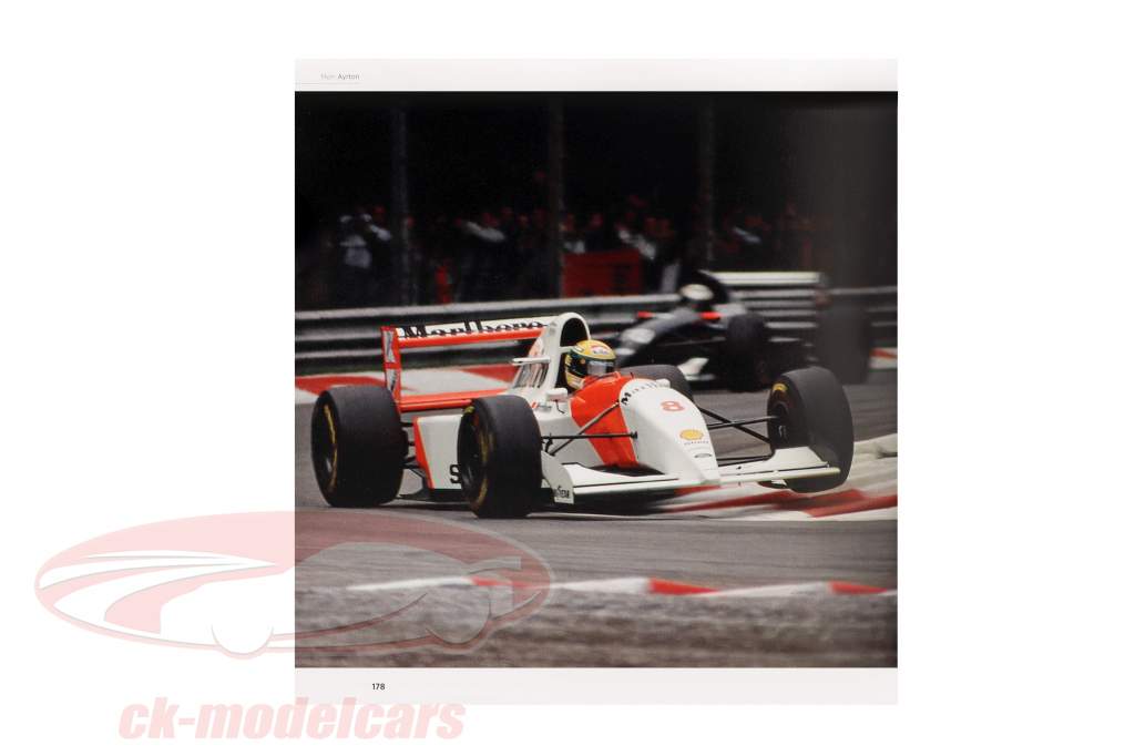 Ayrton Senna Toleman TG184 #19 2nd Monaco GP Formula 1 1984 1:18 Minichamps + Book free