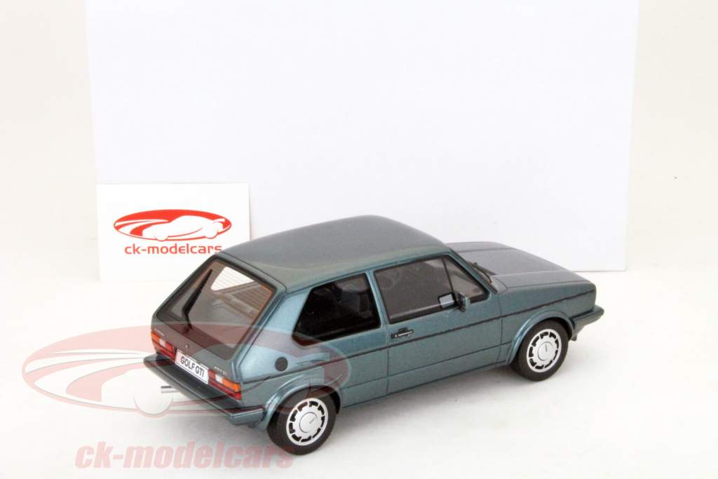 大众高尔夫GTI倍耐力黑暗的金属绿色/墨绿色金属1:18奥托手机