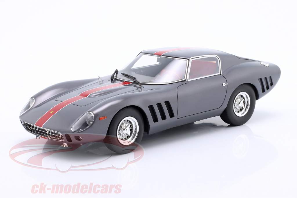 Ferrari 250 GT Drogo Speciale Byggeår 1963 grå metallisk / rød 1:18 MAXIMA