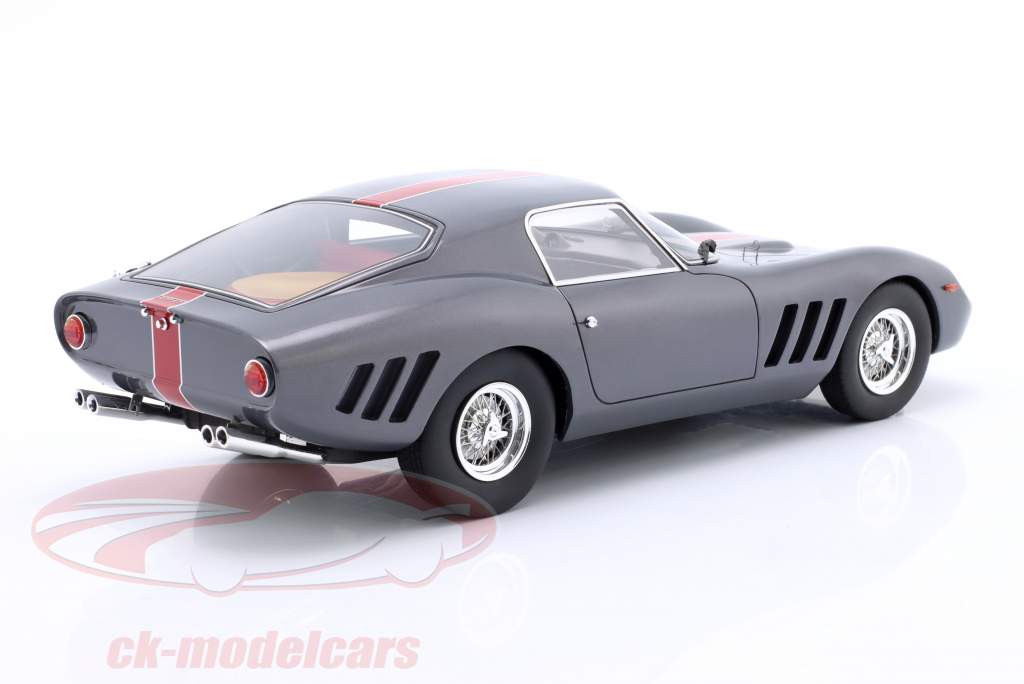 Ferrari 250 GT Drogo Speciale Byggeår 1963 grå metallisk / rød 1:18 MAXIMA
