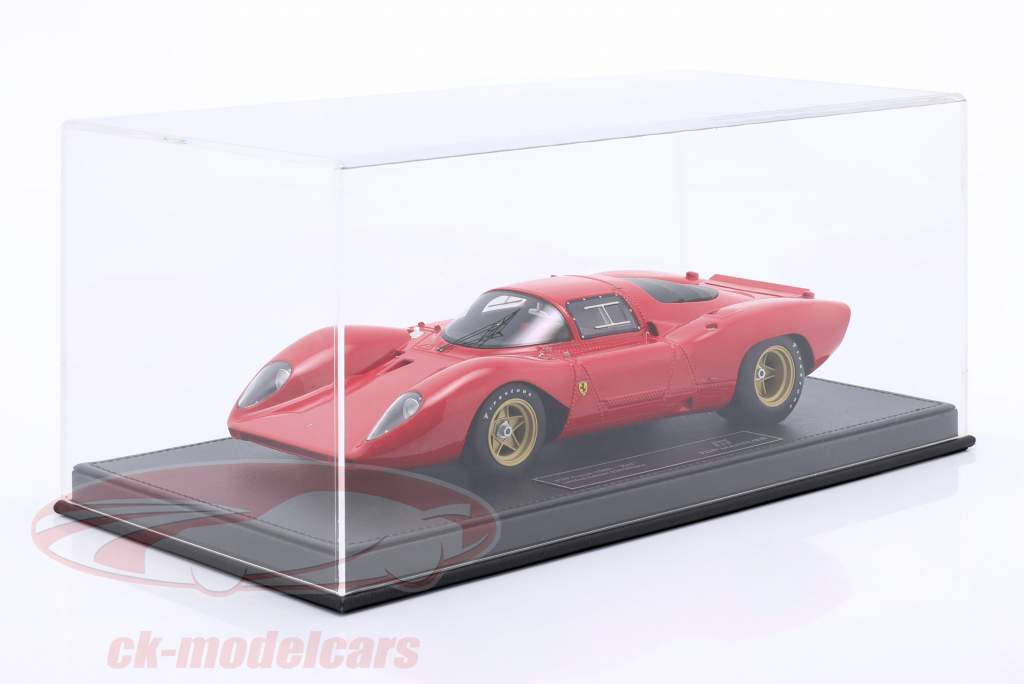 Ferrari 312P Byggeår 1969 rød 1:18 TopMarques