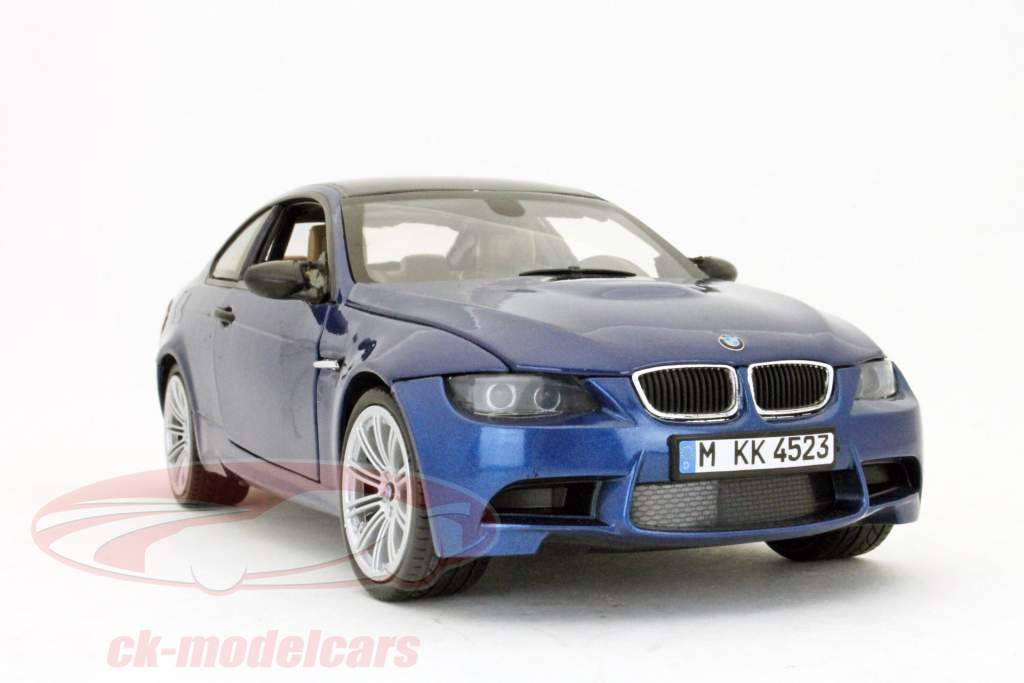 MotorMax 1:18 BMW M3 Coupe blue MM73182BU model car