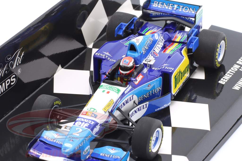 J. Herbert Benetton B195 #2 Winner British GP Formula 1 1995 1:43 Minichamps