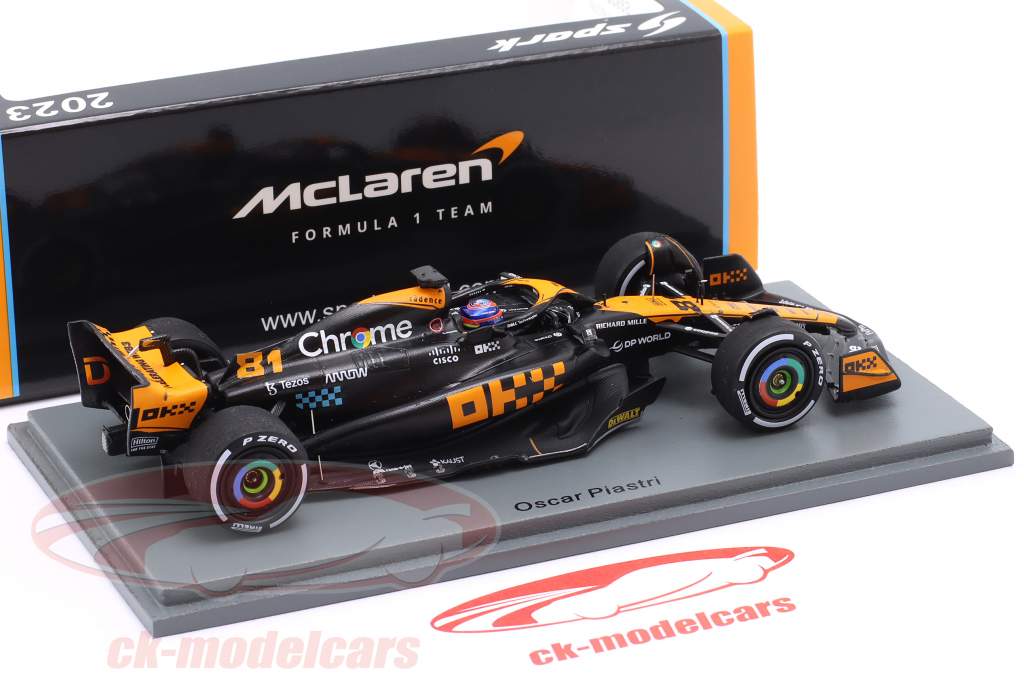 Spark McLaren MCL60 1/43 ピアストリ Spark McLAREN F1 MCL60 3rd JAPAN GP 2023 PIASTRI #81 with