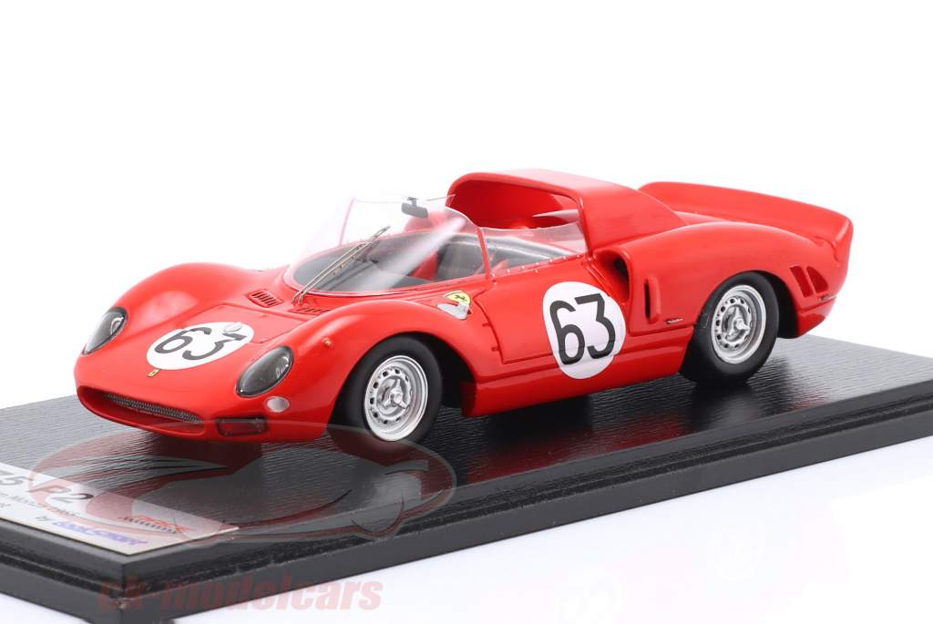 Ferrari 275P2 #63 vincitore 1000km Monza 1965 Parkes, Guichet 1:43 LookSmart