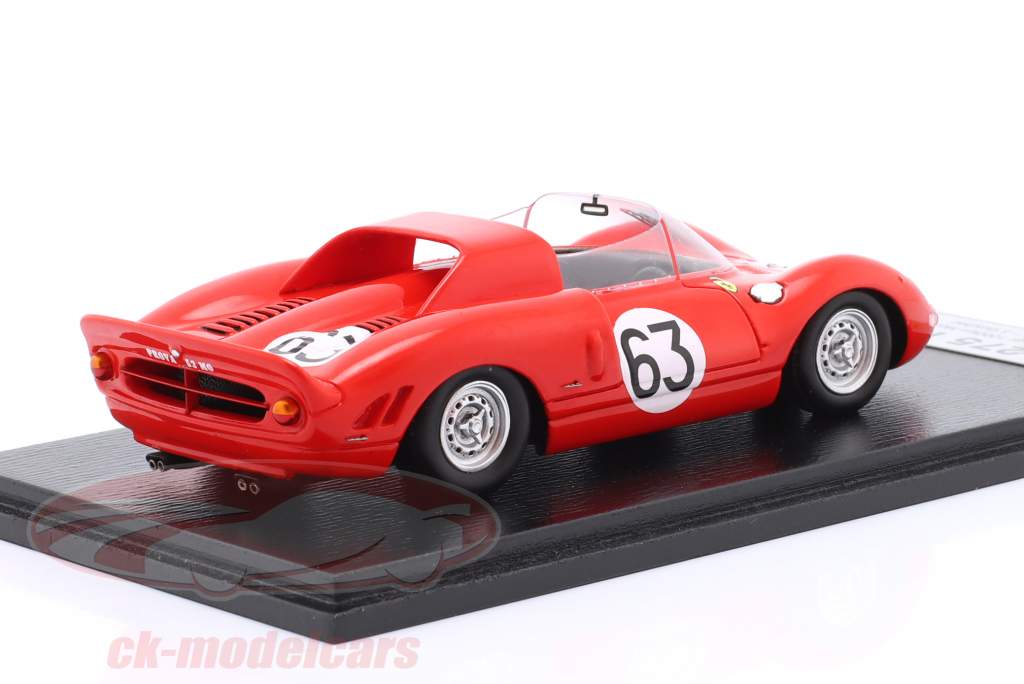 Ferrari 275P2 #63 vincitore 1000km Monza 1965 Parkes, Guichet 1:43 LookSmart
