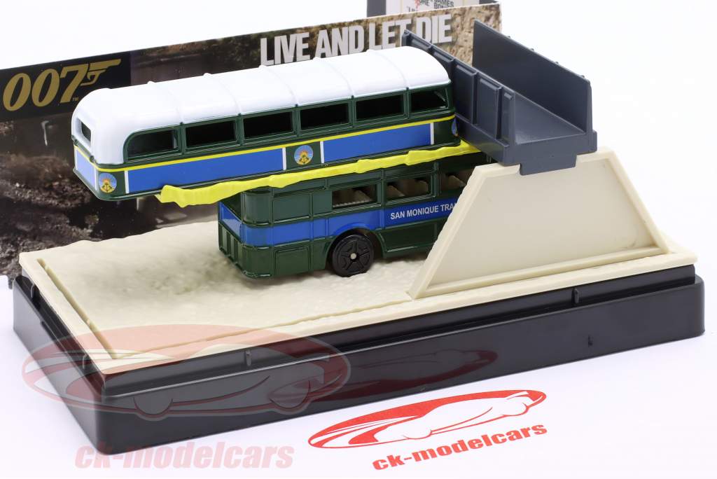 Doppeldecker-Bus Film James Bond Live and Let Die (1973) MotorMax