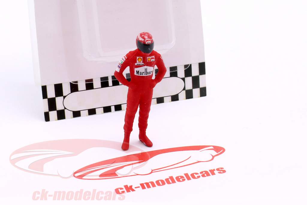 Michael Schumacher Scuderia Ferrari formule 1 Champion du monde 2001 chiffre 1:43 Cartrix