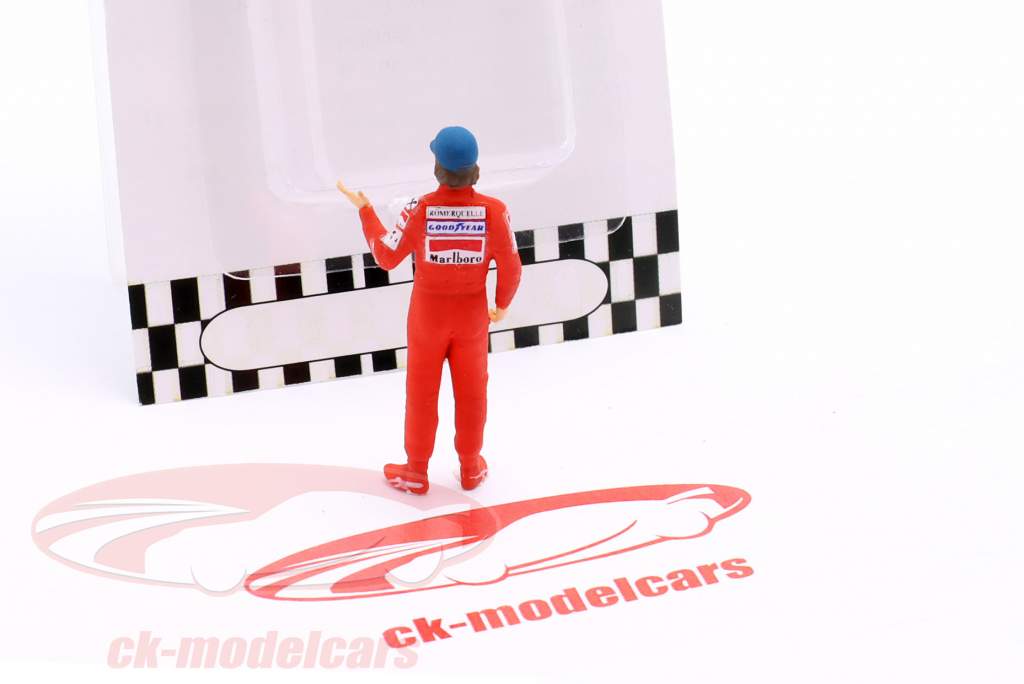 Niki Lauda Scuderia Ferrari formule 1 Champion du monde 1977 chiffre avec capuchon 1:43 Cartrix