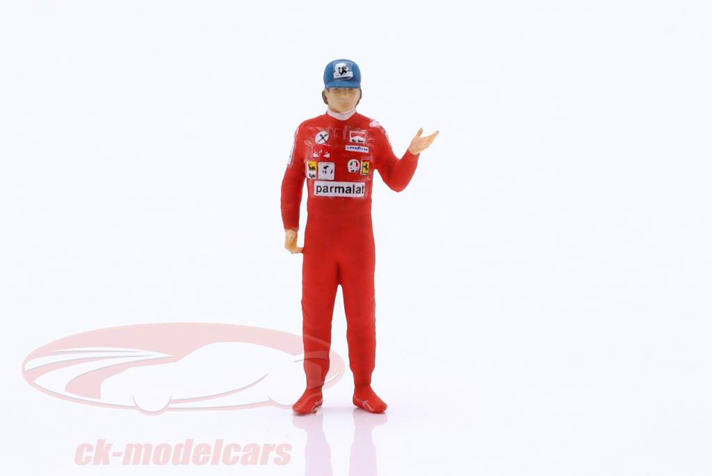 Niki Lauda Scuderia Ferrari formule 1 Champion du monde 1977 chiffre avec capuchon 1:43 Cartrix
