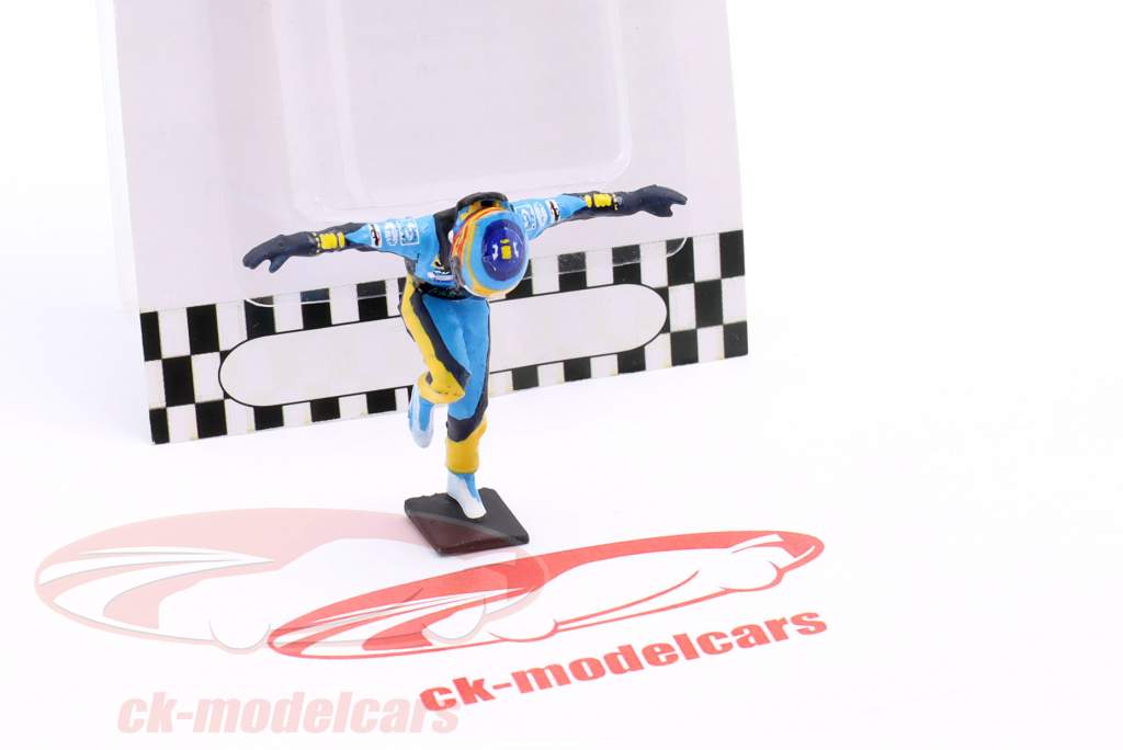 Fernando Alonso Renault formule 1 Wereldkampioen 2005 & 2006 figuur 1:43 Cartrix