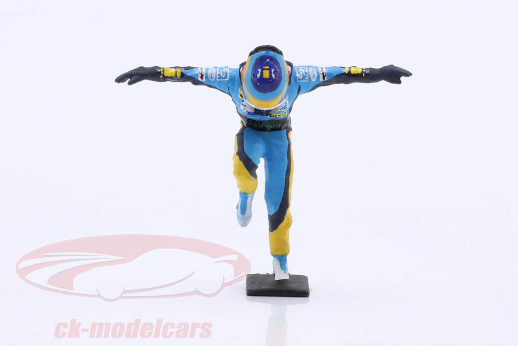 Fernando Alonso Renault formule 1 Wereldkampioen 2005 & 2006 figuur 1:43 Cartrix