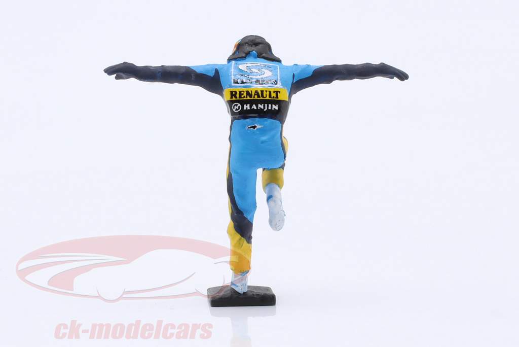 Fernando Alonso Renault formule 1 Wereldkampioen 2005 & 2006 figuur 1:43 Cartrix
