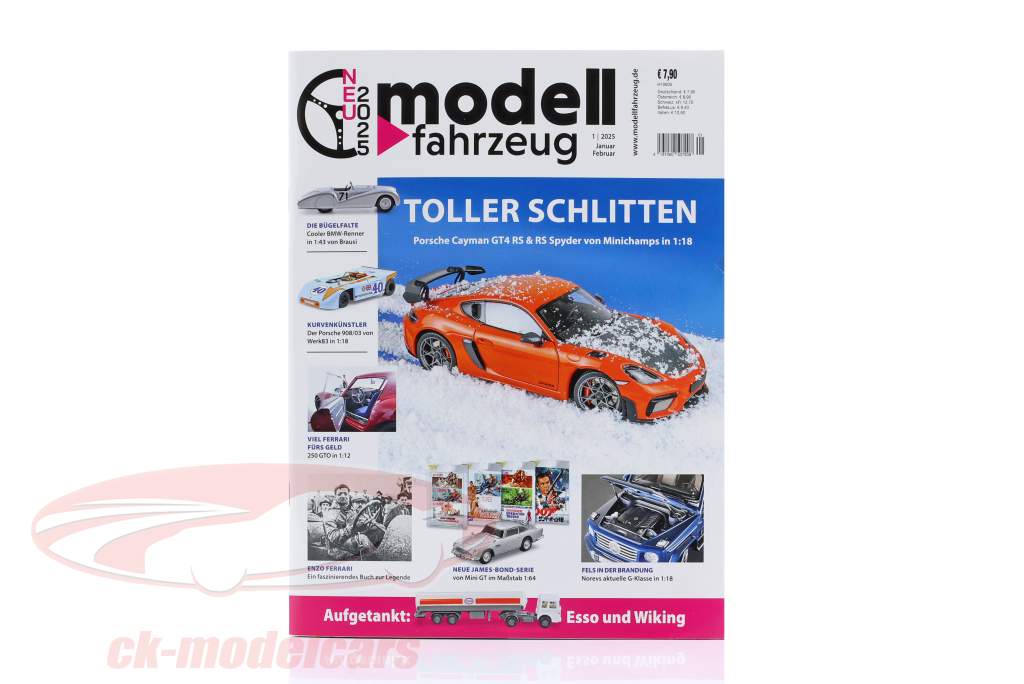 雑誌 MODELLFAHRZEUG 版 1月 / 2月 - いいえ。 1 / 2025