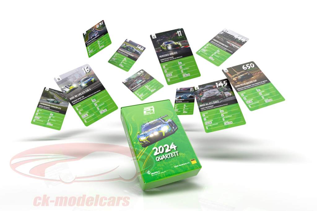 Quartett 24h Nürburgring 2024 (52 cards) Gruppe C Motorsport Verlag