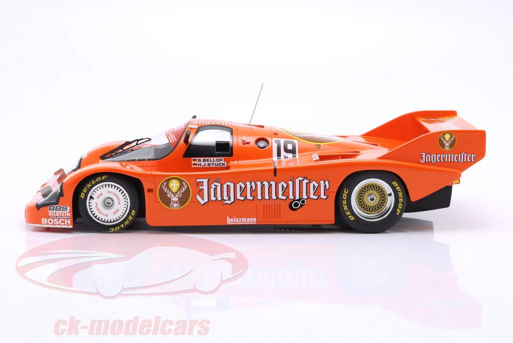 Porsche 956B Jägermeister #19 Sieger 1000km Imola 1984 Stuck, Bellof 1:12 WERK83