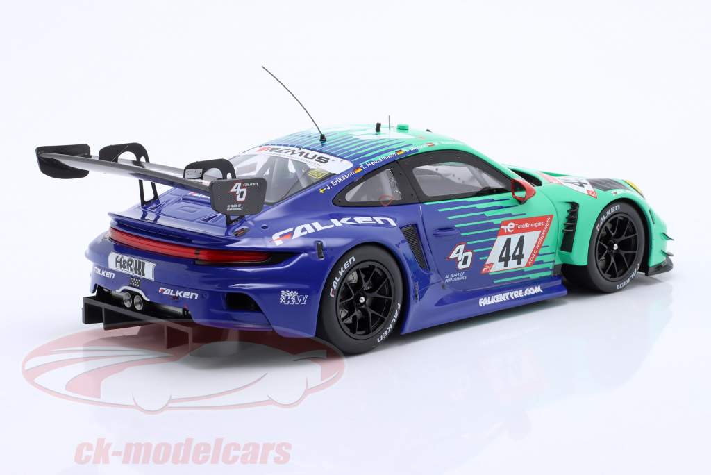 Porsche 911 (992) GT3 R #44 24h Nürburgring 2023 Falken Motorsports 1:18 Ixo