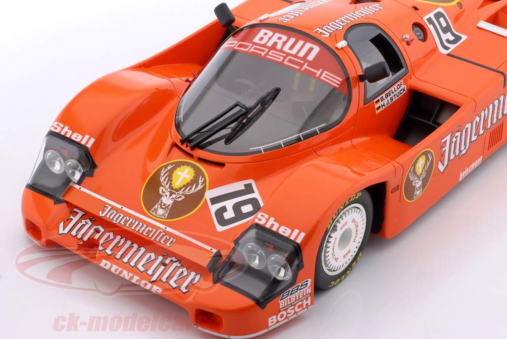 Porsche 956B Jägermeister #19 Sieger 1000km Imola 1984 Stuck, Bellof 1:12 WERK83