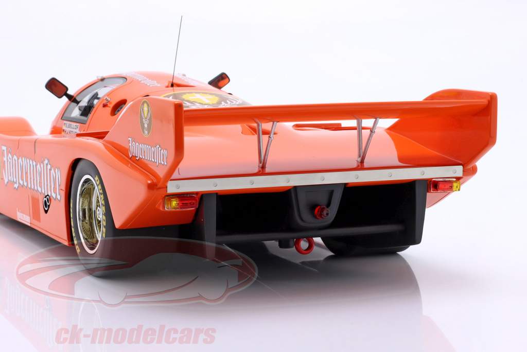 Porsche 956B Jägermeister #19 ganador 1000km Imola 1984 Stuck, Bellof 1:12 WERK83