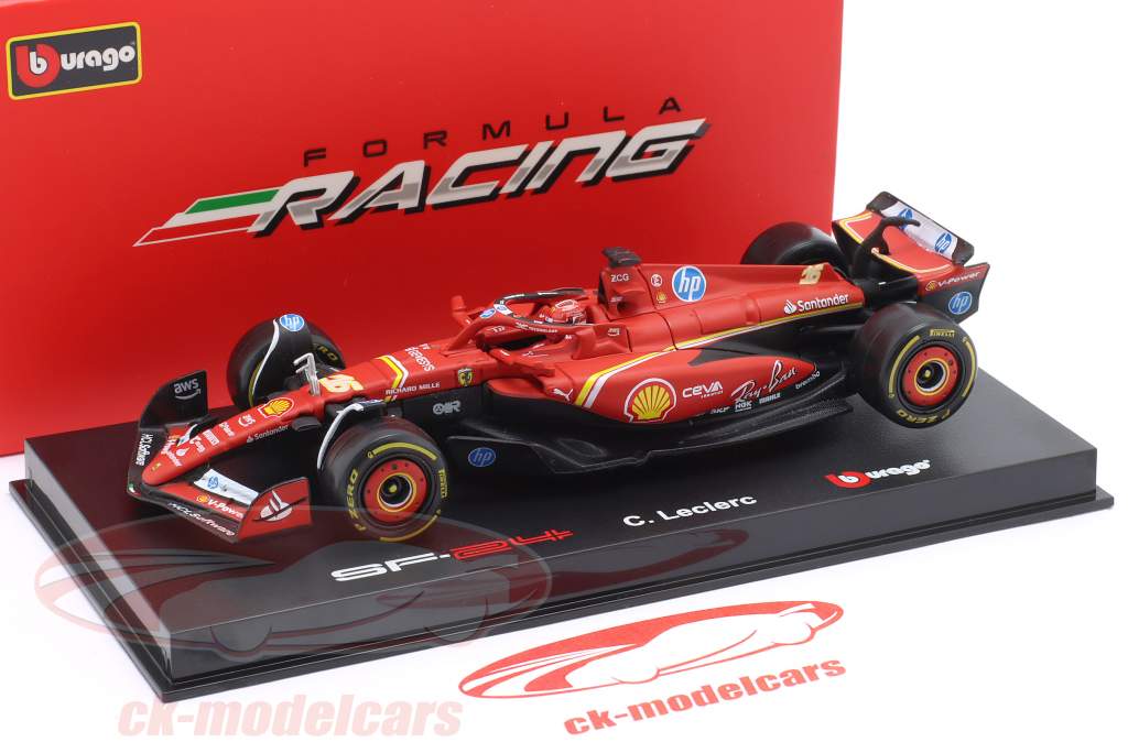 Charles Leclerc Ferrari SF-24 #16 fórmula 1 2024 1:43 Bburago