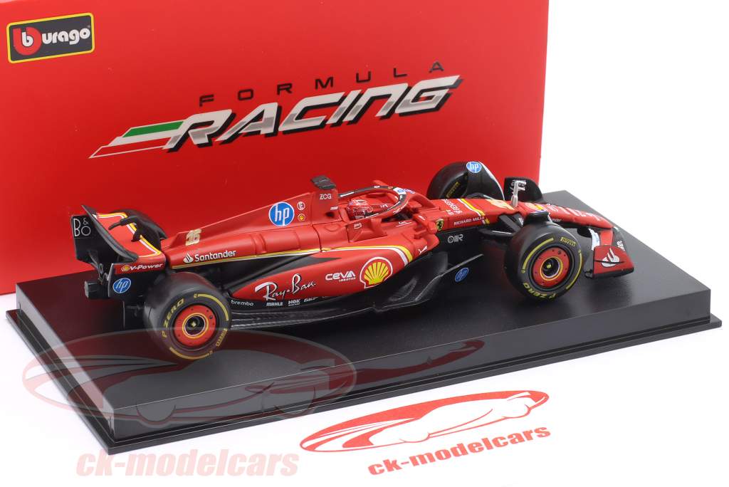 Charles Leclerc Ferrari SF-24 #16 3ème Imola GP formule 1 2024 1:43 Bburago