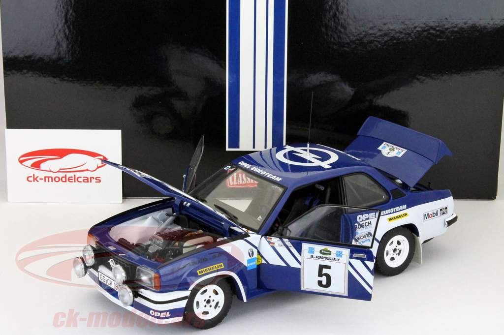 Opel Ascona 400 #5 Kleint, Вагнер Ралли Акрополис 1981 1:18 SunStar