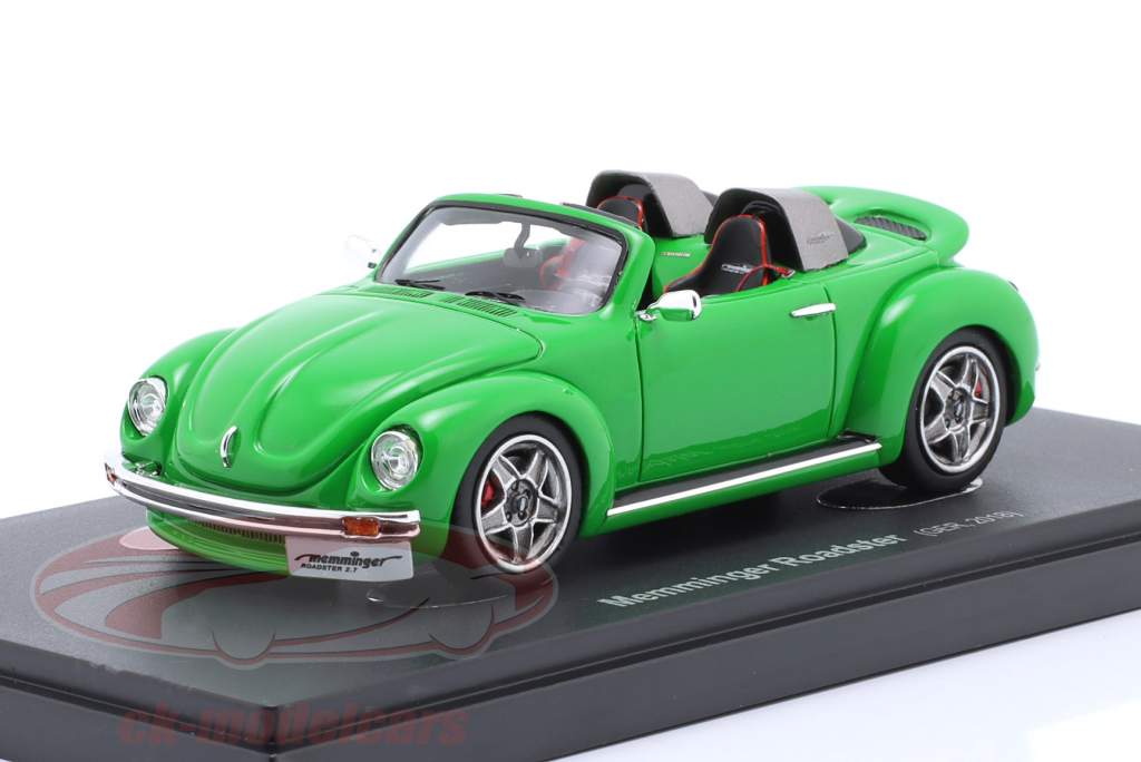 Memminger Roadster Año de construcción 2018 víbora verde 1:43 AutoCult