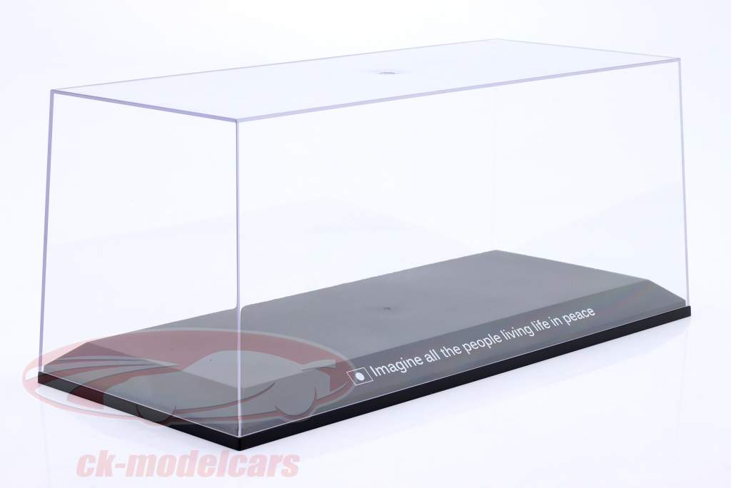 udstillingsvindue LBWK for Modelbiler i skala 1:18 guld / sort AUTOart