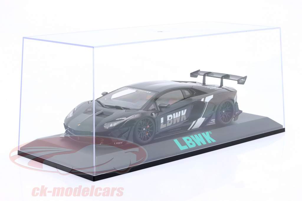 vetrina LBWK per Modellini di automobili nel scala 1:18 verde / nero AUTOart