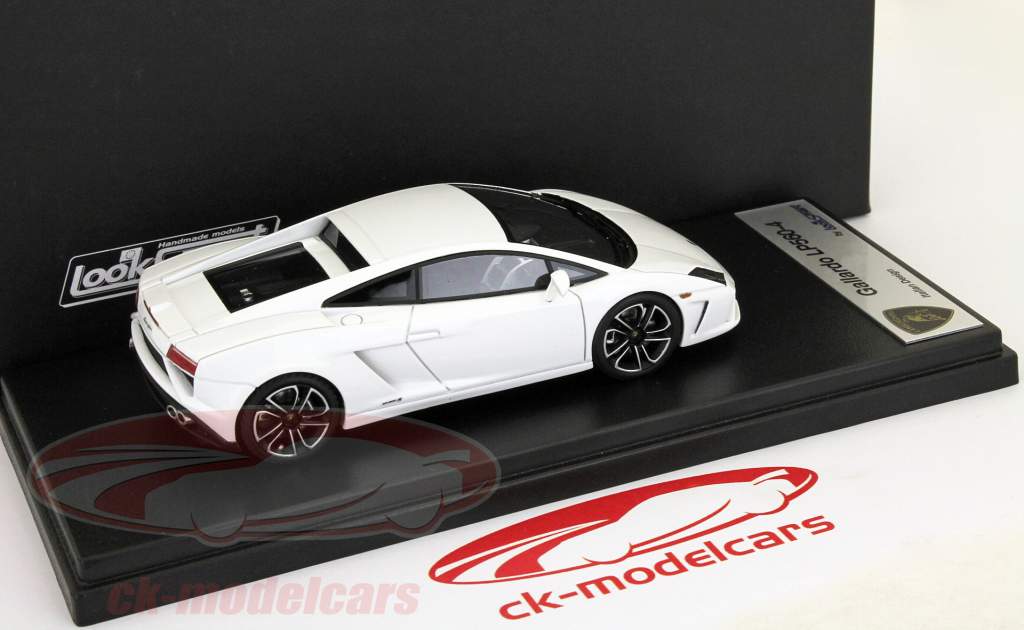 Lamborghini Gallardo LP560-4 автосалон Париж 2012 monocerus белый 1:43 LookSmart