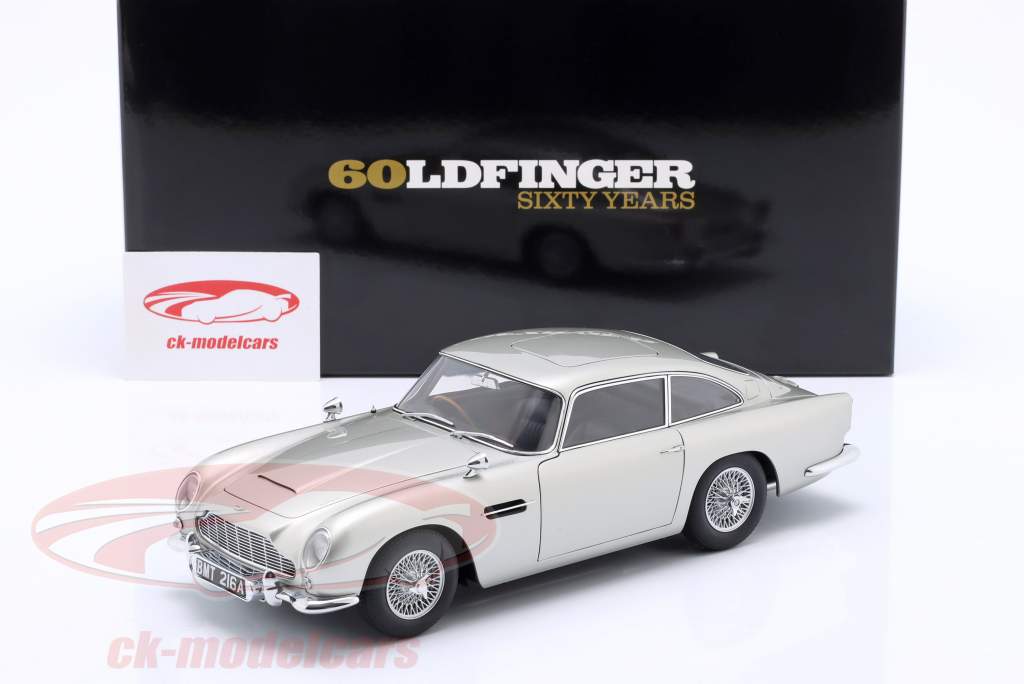 ASTON MARTIN DB5 007 1/18＋1:64 Sklep z modelami samochodowymi dla każdego kolekcjonera