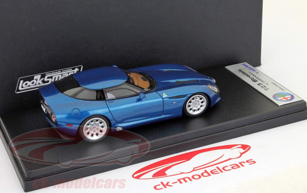 Look Smart Alfa Romeo TZ3 Stradale 2011年 LookSmart 1:43 Alfa Romeo TZ3 Stradale cyberg blue LS391B