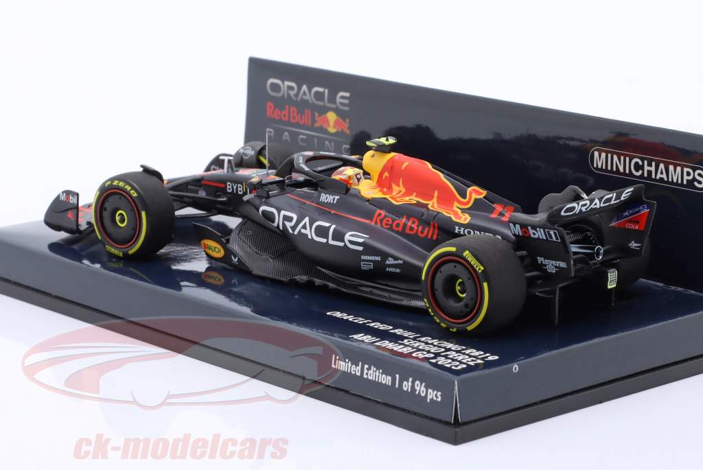 S. Perez Red Bull RB19 #11 4º Abu Dhabi GP fórmula 1 2023 1:43 Minichamps