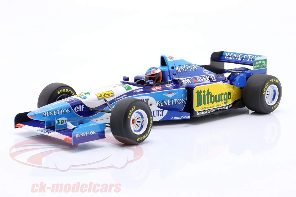 M. Schumacher Benetton B195 #1 Winner Europe GP Formula 1 World Champion 1995 1:12 Minichamps