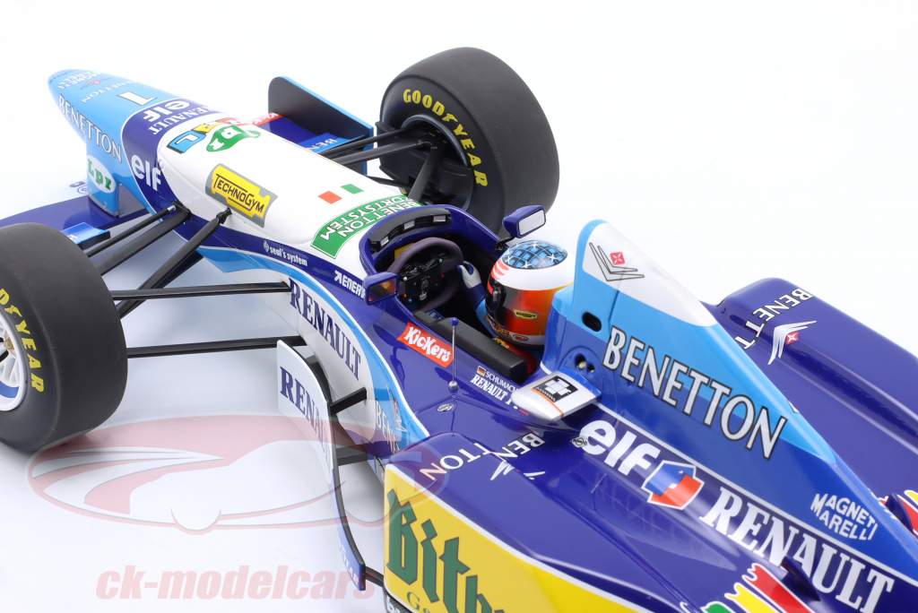 M. Schumacher Benetton B195 #1 Winner Europe GP Formula 1 World Champion 1995 1:12 Minichamps