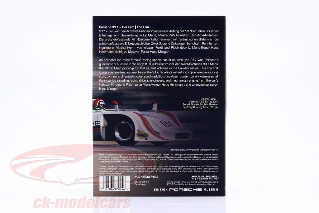 DVD: Porsche 917 - Der Film (deutsch & englisch)